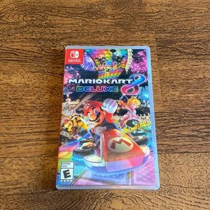 Mario Kart 8 Deluxe for Nintendo Switch Game and Case